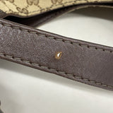 ★SALE【5gd5309-h】グッチ ショルダーバッグ GGキャンバス 203503 キャンバス ブラウン ゴールド金具【中古】レディース
