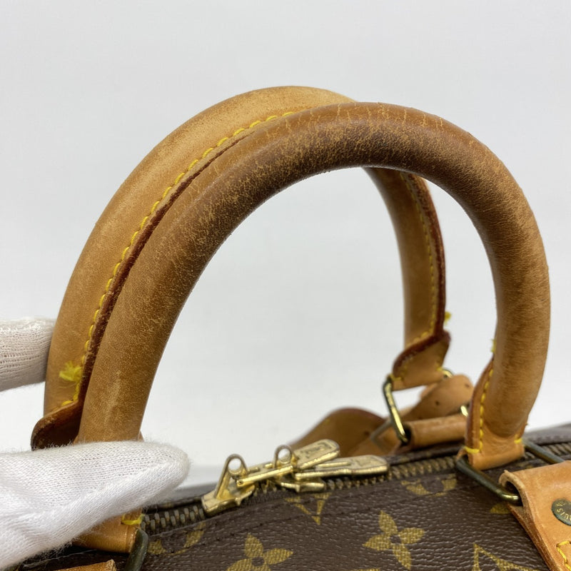 【5gd5318-h】ルイヴィトン ボストンバッグ モノグラム キーポルバンドリエール55 M41414 ブラウン【中古】メンズ レディース ユニセックス