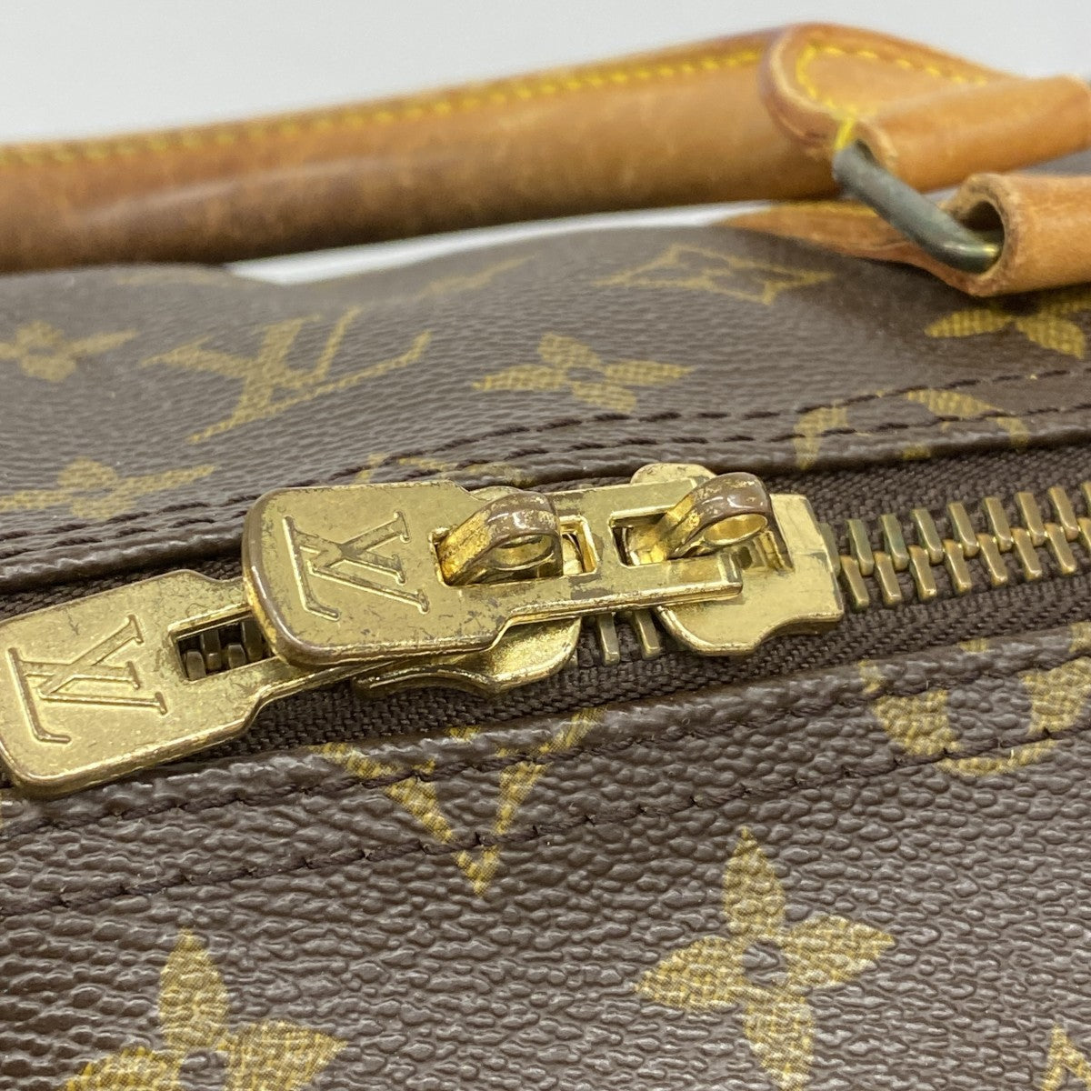 【5gd5318-h】ルイヴィトン ボストンバッグ モノグラム キーポルバンドリエール55 M41414 ブラウン【中古】メンズ レディース ユニセックス