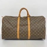 ★SALE【5gd5319-h】ルイヴィトン ボストンバッグ モノグラム キーポル55 M41424 ブラウン【中古】メンズ レディース ユニセックス