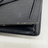 【5gd5352-h】ルイヴィトン クラッチバッグ エピ ポシェットセリエドラゴンヌ M52612  ノワール【中古】メンズ