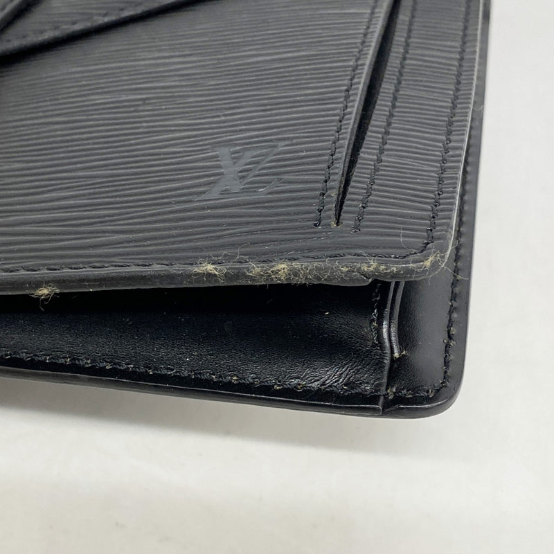 【5gd5352-h】ルイヴィトン クラッチバッグ エピ ポシェットセリエドラゴンヌ M52612  ノワール【中古】メンズ