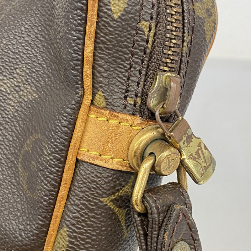 【5gd5370-h】ルイヴィトン クラッチバッグ モノグラム マルリードラゴンヌGM M51825 ブラウン【中古】メンズ