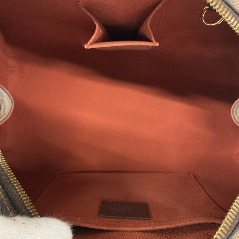 【5gd5371-h】ルイヴィトン ハンドバッグ ダミエ リベラMM N41434 エベヌ【中古】レディース