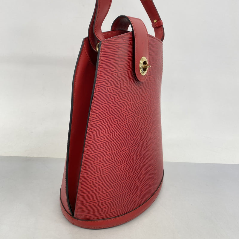 【5gd5373-h】ルイヴィトン ショルダーバッグ エピ クリュニー M52257 カスティリアンレッド【中古】レディース