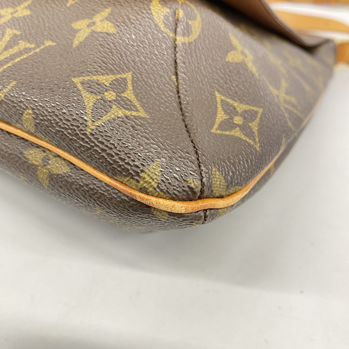 【5gd5379-h】ルイヴィトン ショルダーバッグ モノグラム ミュゼット M51256  ブラウン【中古】レディース