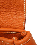 【5gd5388-h】エルメス ショルダーバッグ クリスティーヌ トリヨンクレマンス ブリック シルバー金具 ○Z刻印【中古】レディース