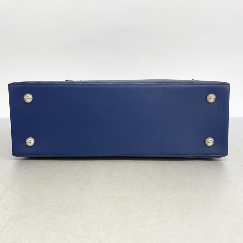 【5gd5393-h】ルイヴィトン ハンドバッグ エピ クレベールMM M51323 ネイビー【中古】レディース