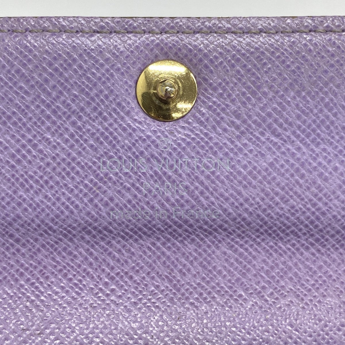 【5gd5398-h】ルイヴィトン キーケース モノグラム・マルチカラー ミュルティクレ4 M60284 ヴィオレ【中古】レディース