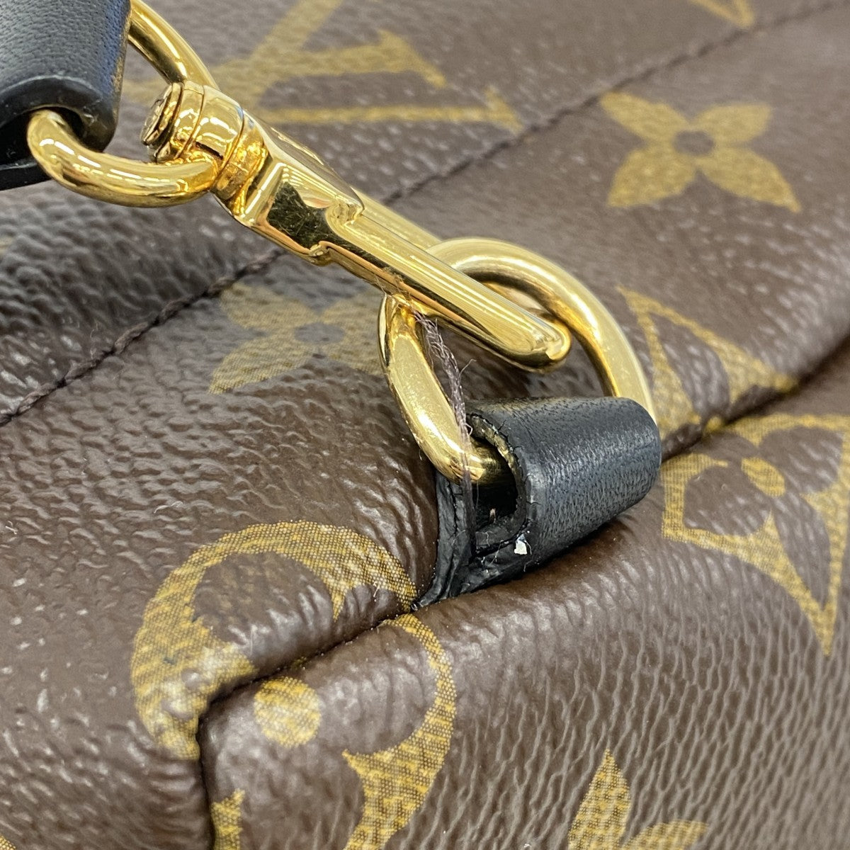 【5gd5399-b-h】ルイヴィトン リュック・デイパック モノグラム パームスプリングスバックパックMINI M44873 ブラウン ブラック【中古】レディース