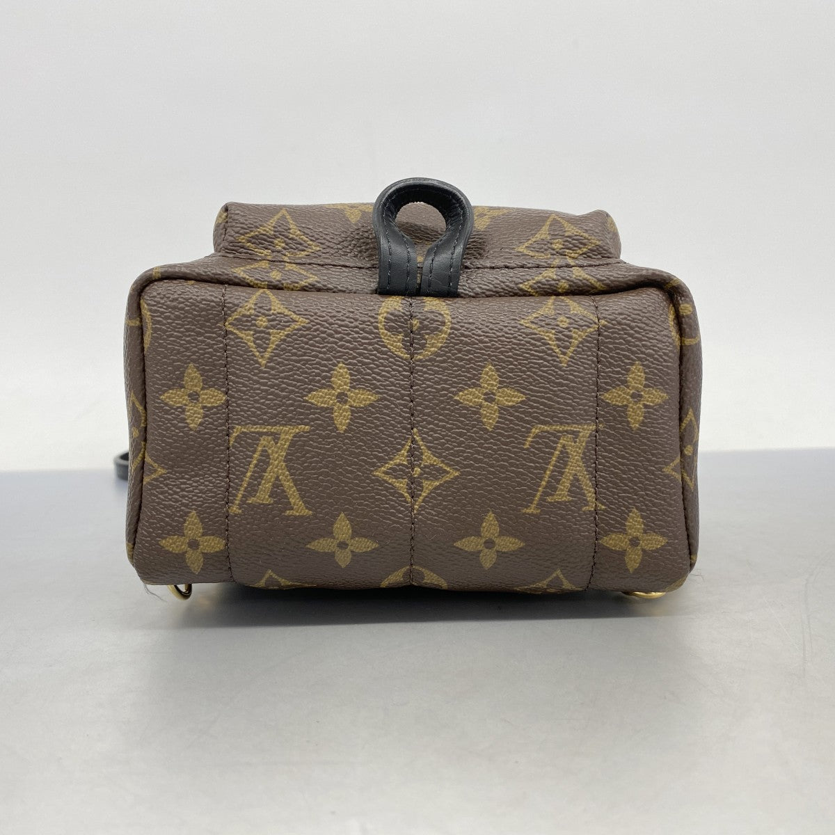 【5gd5399-b-h】ルイヴィトン リュック・デイパック モノグラム パームスプリングスバックパックMINI M44873 ブラウン ブラック【中古】レディース