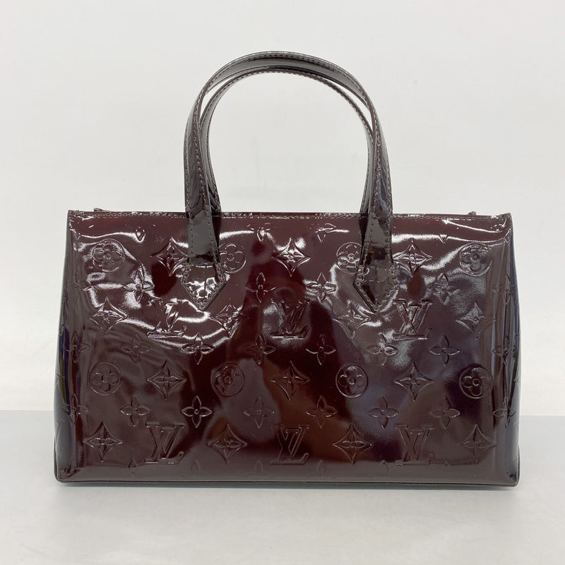 ★SALE【5gd5402-b-h】ルイヴィトン ハンドバッグ ヴェルニ ウィルシャーPM M93641 アマラント【中古】レディース