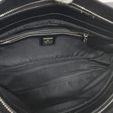 【5gd5409-h】フェンディ ショルダーバッグ スウェード ブラック シルバー金具【中古】レディース
