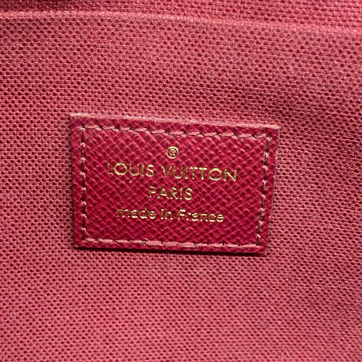 ★SALE【5gd5415-h】ルイヴィトン ショルダーウォレット モノグラム ポシェットフェリシー M81896 フューシャ【中古】レディース