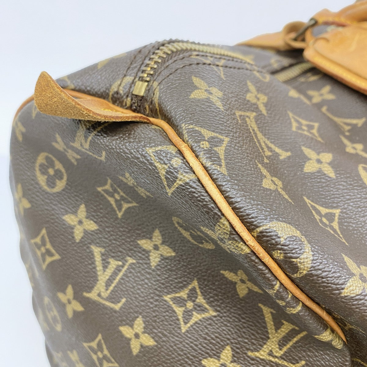 【5gd5419-h】ルイヴィトン ボストンバッグ モノグラム キーポル55 M41424 ブラウン【中古】メンズ レディース ユニセックス