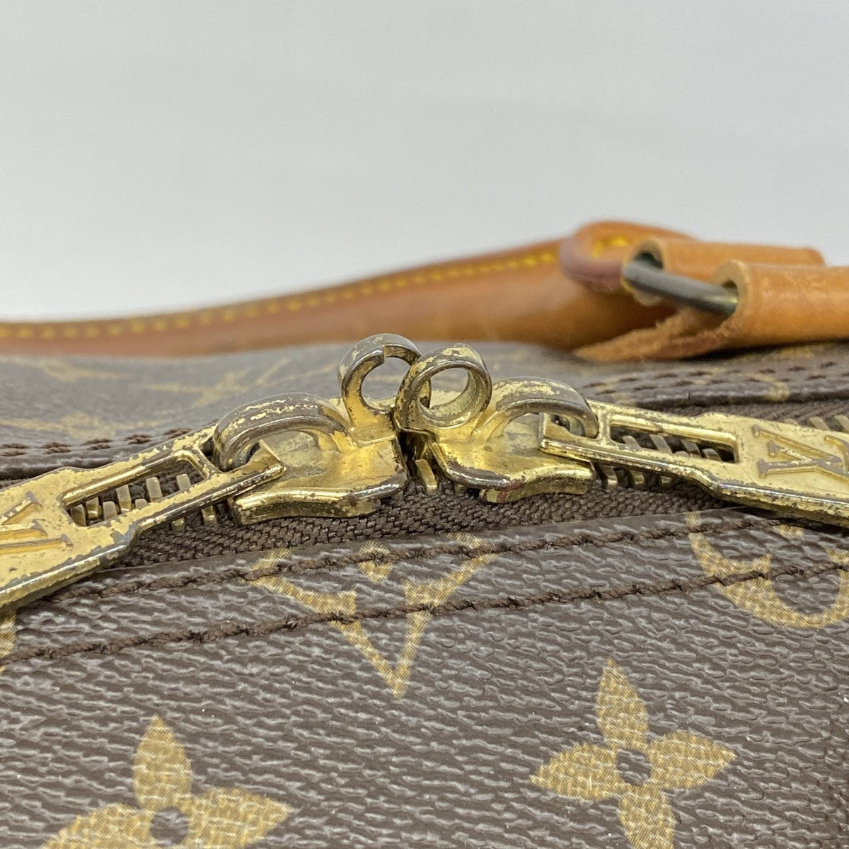 【5gd5419-h】ルイヴィトン ボストンバッグ モノグラム キーポル55 M41424 ブラウン【中古】メンズ レディース ユニセックス