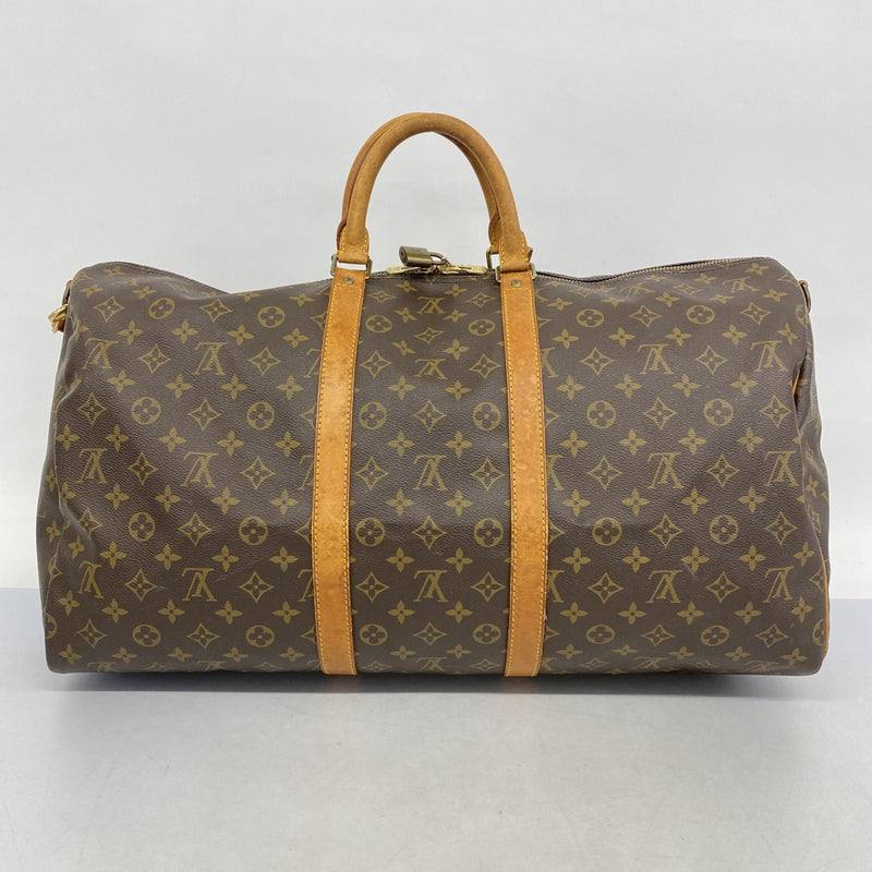 【5gd5420-h】ルイヴィトン ボストンバッグ モノグラム キーポルバンドリエール55 M41414 ブラウン【中古】メンズ レディース ユニセックス