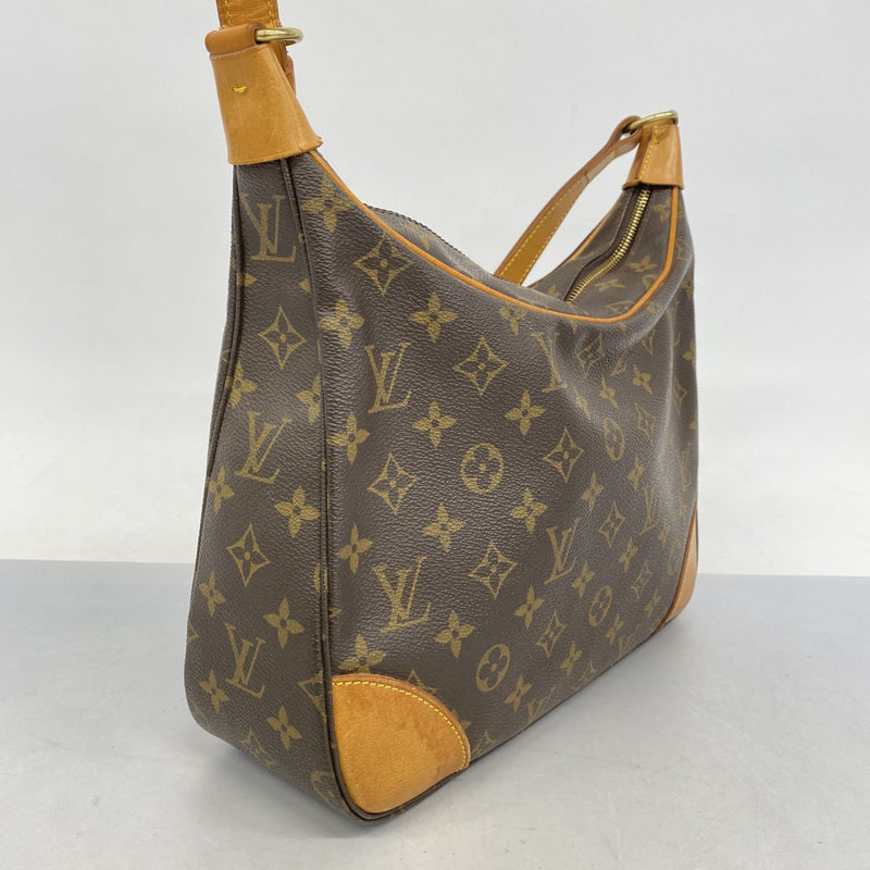 【5gd5423-h】ルイヴィトン ショルダーバッグ モノグラム ブローニュ30 M51265 ブラウン【中古】レディース