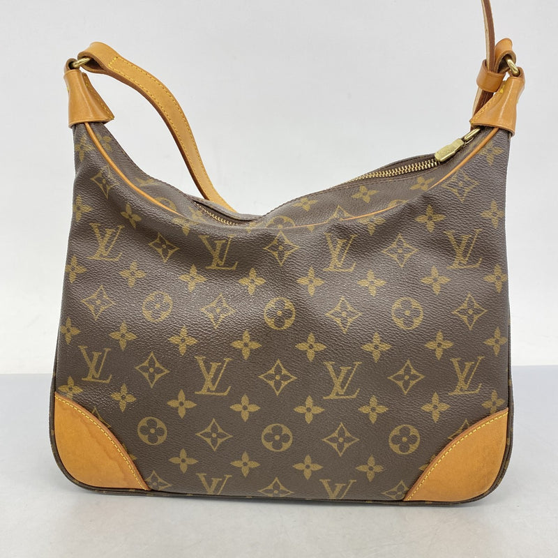 【5gd5423-h】ルイヴィトン ショルダーバッグ モノグラム ブローニュ30 M51265 ブラウン【中古】レディース
