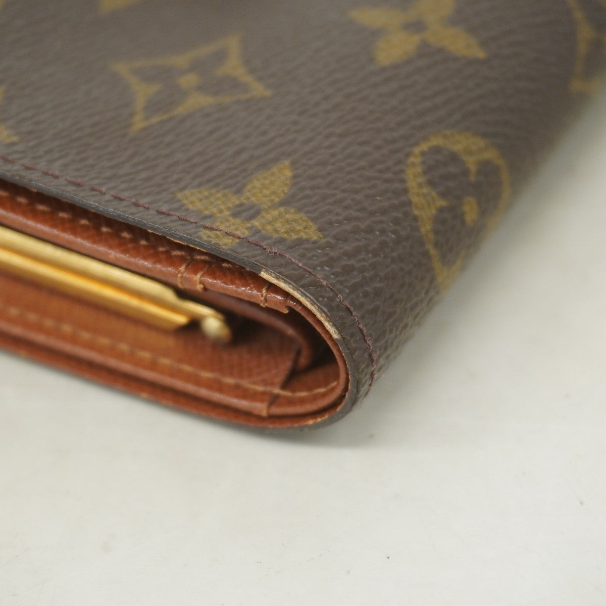 ★SALE【5gd5438-h】ルイヴィトン 財布 モノグラム ポルトモネビエヴィエノワ M61663 ブラウン【中古】レディース