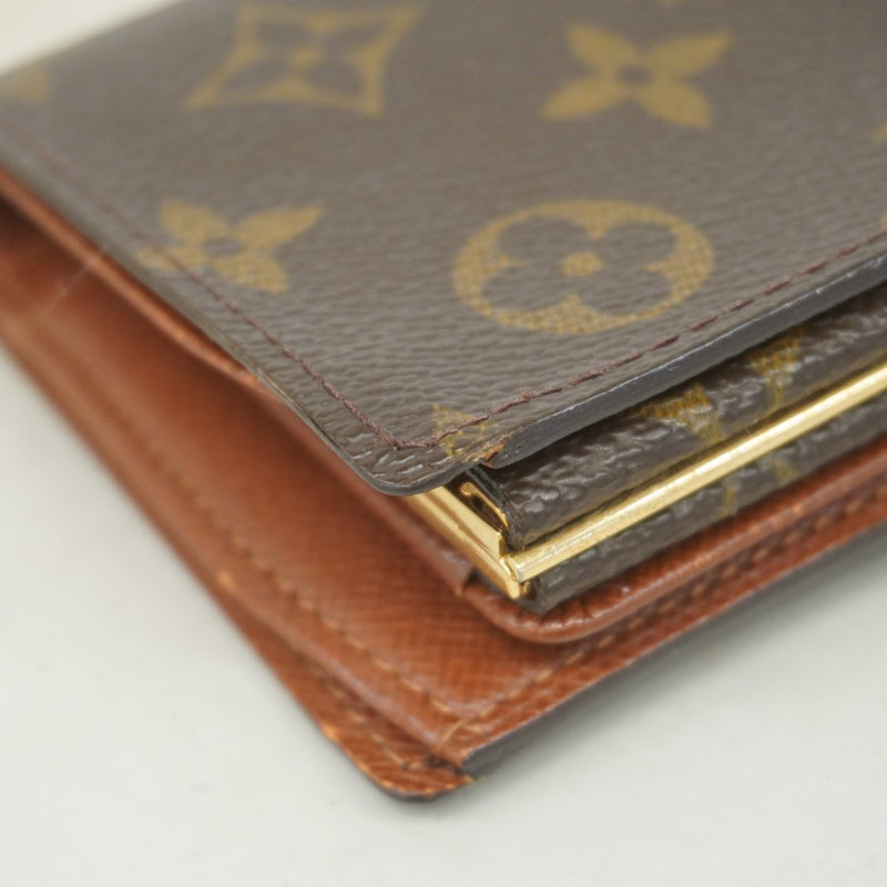 ★SALE【5gd5438-h】ルイヴィトン 財布 モノグラム ポルトモネビエヴィエノワ M61663 ブラウン【中古】レディース