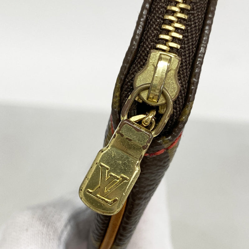【5gd5449-b-h】ルイヴィトン コインケース モノグラム・チェリー ポルトモネロン M95043 ブラウン【中古】レディース