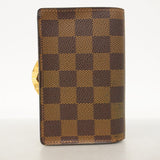 ★SALE【5gd5459-h】ルイヴィトン 財布 ダミエ ポルトモネビエヴィエノワ  N61664  エベヌ【中古】レディース