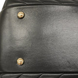 ★SALE【5gd5474-h】シャネル ハンドバッグ Vステッチ チェーン ラムスキン ブラック ゴールド金具【中古】レディース