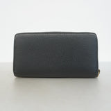 【5gd5488-h】グッチ 長財布 アニマリエ 523667 レザー ブラック ゴールド金具【中古】メンズ レディース ユニセックス