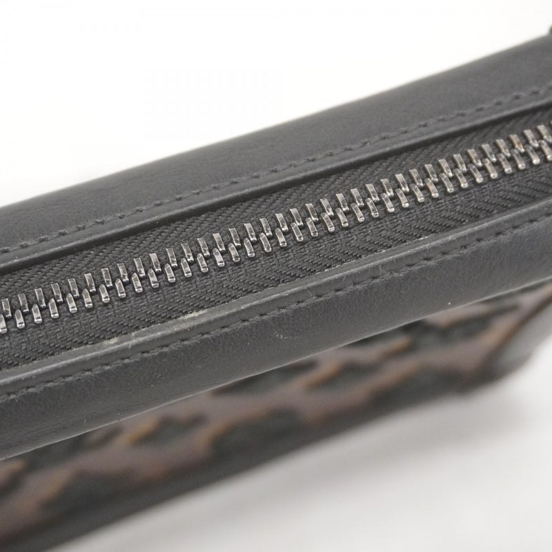 ★SALE【5gd5497-h】ルイヴィトン クラッチバッグ モノグラム・タフタージュ ソフトトランククラッチ M45061 ブラウン ブラック【中古】メンズ