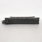 ★SALE【5gd5497-h】ルイヴィトン クラッチバッグ モノグラム・タフタージュ ソフトトランククラッチ M45061 ブラウン ブラック【中古】メンズ