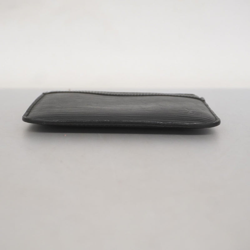 【5gd5506-h】ルイヴィトン コインケース エピ ポシェットクレNM M66602 ノワール【中古】メンズ レディース ユニセックス