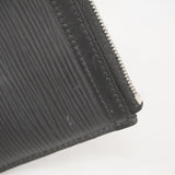 【5gd5506-h】ルイヴィトン コインケース エピ ポシェットクレNM M66602 ノワール【中古】メンズ レディース ユニセックス