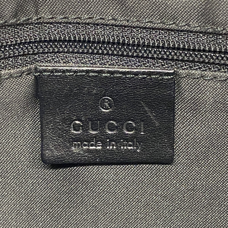 ★SALE【5gd5511-h】グッチ ショルダーバッグ GGキャンバス 001 3306 キャンバス ブラック シルバー金具【中古】レディース
