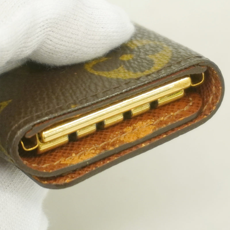 【6ge5514】ルイヴィトン キーケース モノグラム ミュルティクレ4 M69517 ブラウン【中古】メンズ レディース ユニセックス