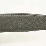 【6ge5515】エルメス ベルト コンスタンスベルト トゴ ボックスカーフ ブラック ブリュレ シルバー金具 □F刻印【中古】メンズ レディース ユニセックス