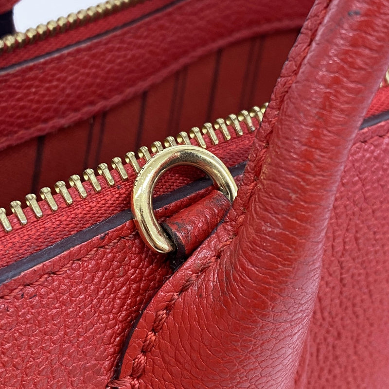 【5ge5606-h】ルイヴィトン ハンドバッグ モノグラム・アンプラント ポンヌフGM M42949 オリアン【中古】レディース
