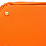 【5ge5682-h】エルメス ハンドバッグ ボリード35 ヴォーガリバー オレンジ ゴールド金具 □C刻印【中古】レディース