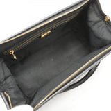 ★SALE【5ge5699-h】フェンディ ハンドバッグ ペカン PVC ブラウン ブラック ゴールド金具【中古】レディース