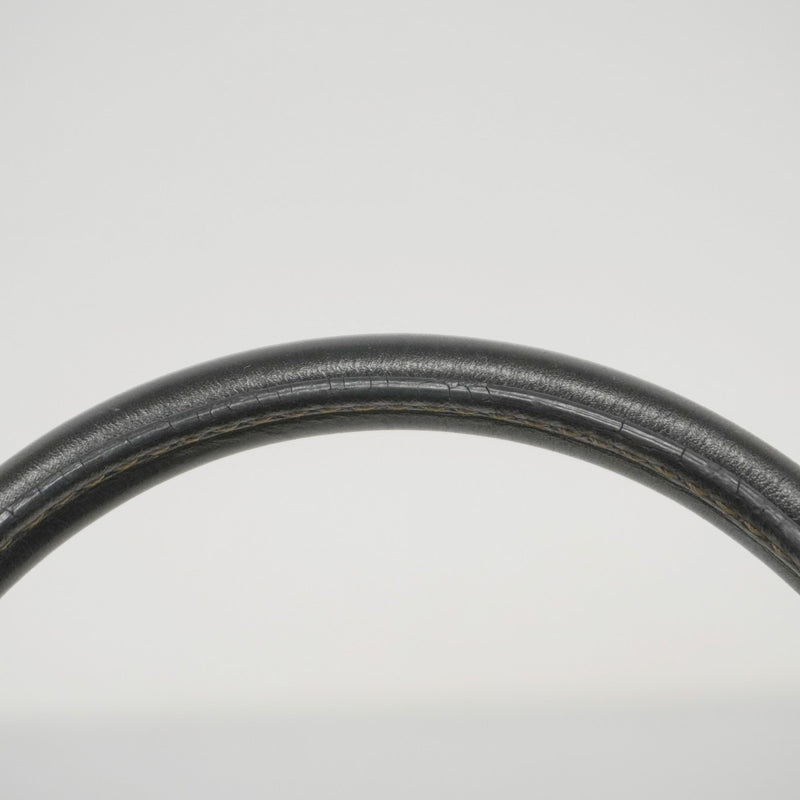 ★SALE【5ge5699-h】フェンディ ハンドバッグ ペカン PVC ブラウン ブラック ゴールド金具【中古】レディース