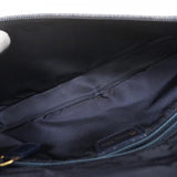 【5ge5732-h】クリスチャンディオール ショルダーバッグ マリスパール デニム ネイビー ゴールド金具【中古】レディース