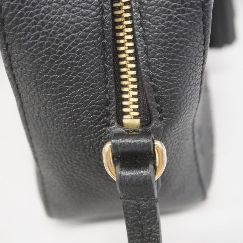 【5ge5745-h】ルイヴィトン ショルダーバッグ モノグラム・アンプラント サントンジュ M44593 ノワール【中古】レディース