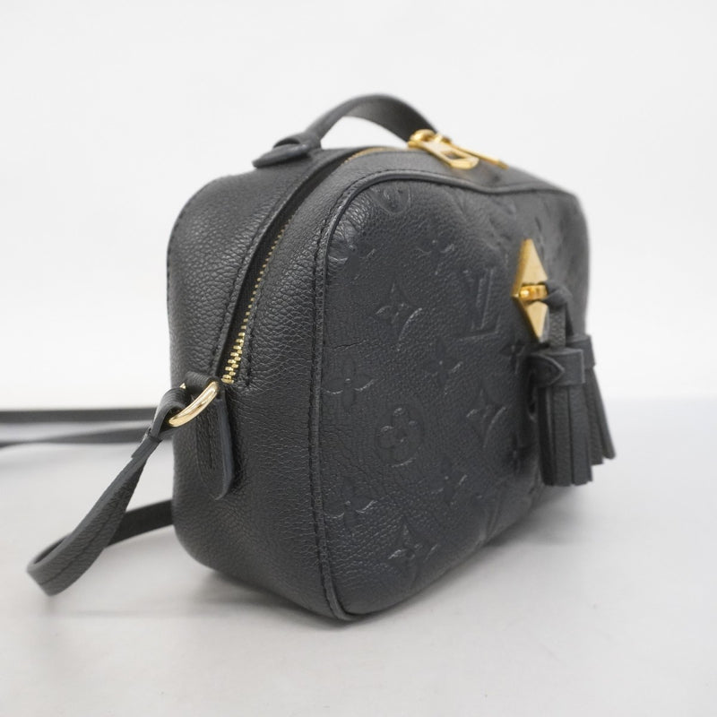 【5ge5745-h】ルイヴィトン ショルダーバッグ モノグラム・アンプラント サントンジュ M44593 ノワール【中古】レディース