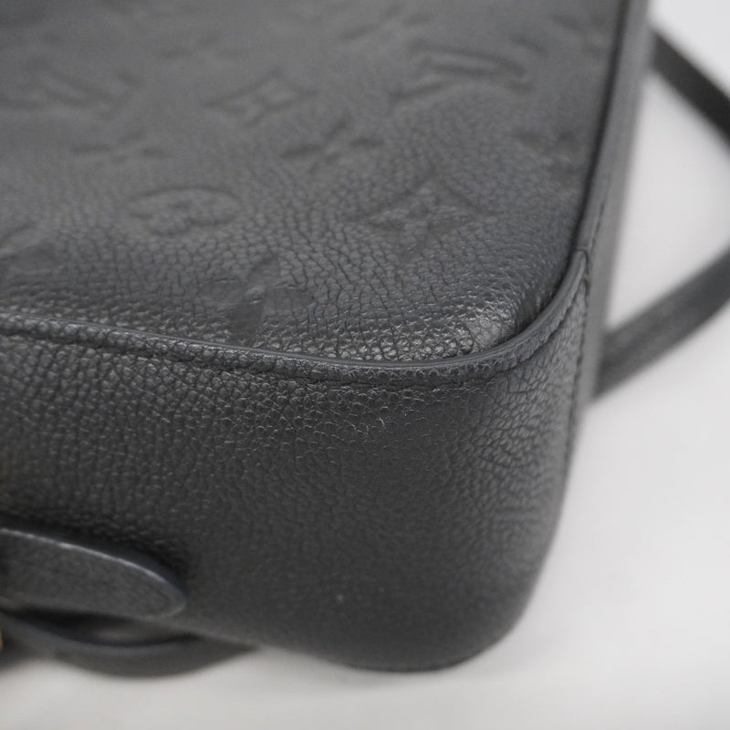 【5ge5745-h】ルイヴィトン ショルダーバッグ モノグラム・アンプラント サントンジュ M44593 ノワール【中古】レディース