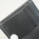 ★SALE【5ge5764-h】フェンディ 三つ折り財布 FFダイヤモンド レザー ブラック ゴールド金具【中古】レディース