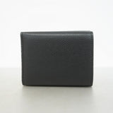 ★SALE【5ge5764-h】フェンディ 三つ折り財布 FFダイヤモンド レザー ブラック ゴールド金具【中古】レディース