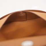 【5ge5812-h】エルメス コインケース カルヴィデュオ ヴォーエプソン ゴールド シルバー金具 B刻印【中古】メンズ レディース ユニセックス