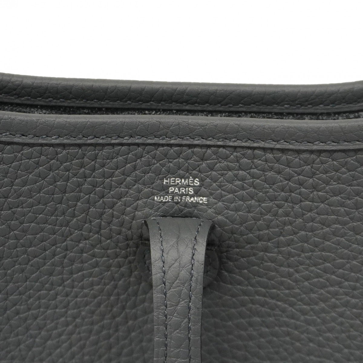 ★SALE【5ge5835-h】エルメス ショルダーバッグ エヴリンTPM トリヨンクレマンス グリミスティ シルバー金具 W刻印【中古】レディース
