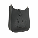★SALE【5ge5835-h】エルメス ショルダーバッグ エヴリンTPM トリヨンクレマンス グリミスティ シルバー金具 W刻印【中古】レディース