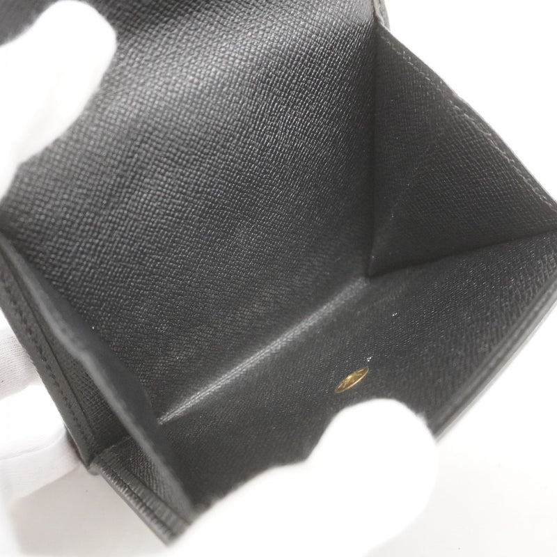 【5ge5912-h】ルイヴィトン 三つ折り財布 エピ ポルトモネビエカルトクレディ M63482 ノワール【中古】レディース